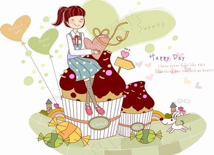 最新韩国矢量卡通素材1465