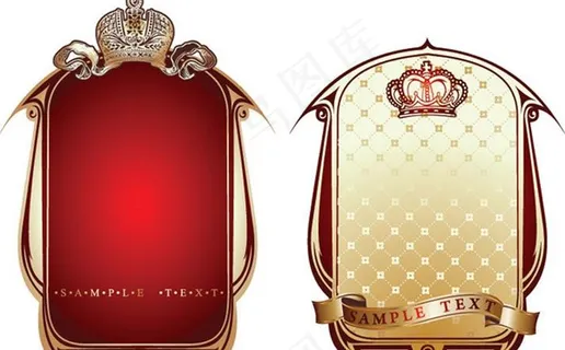 欧式华丽label矢量素材图片 欧式华丽label矢量素材图片
