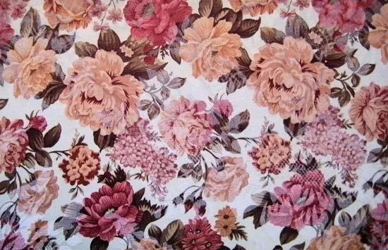 玫瑰花布纹图片