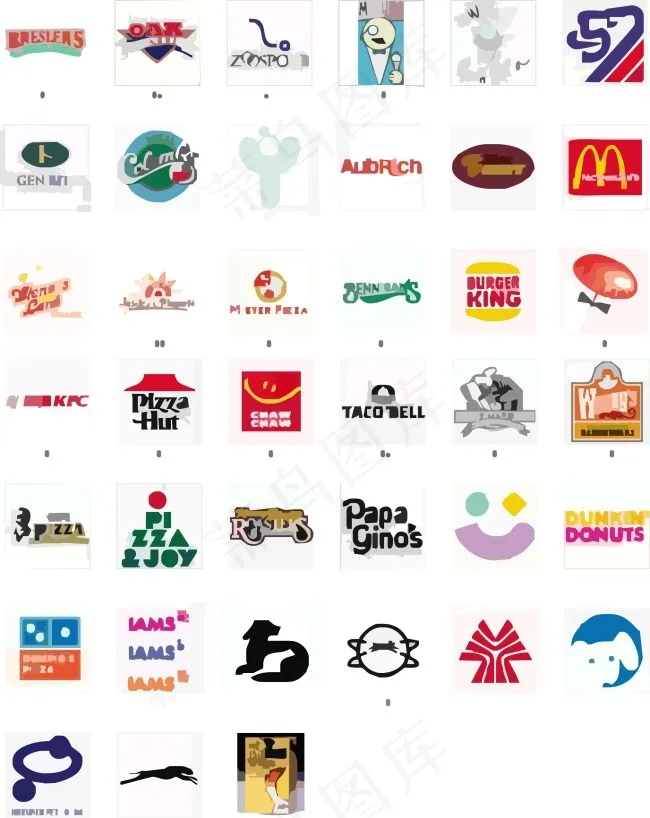 全国各行业矢量标志cdr矢量模版下载