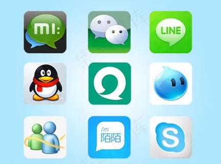 通讯app图标图片