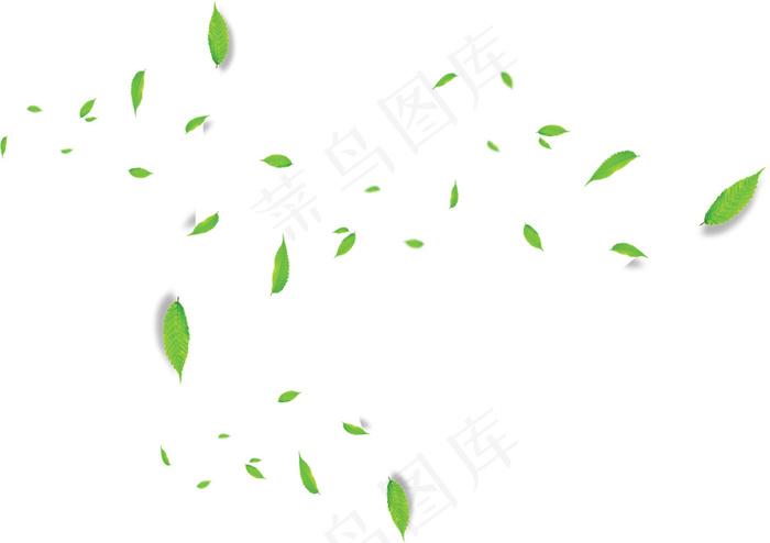 淘宝树叶漂浮素材 PNG素材