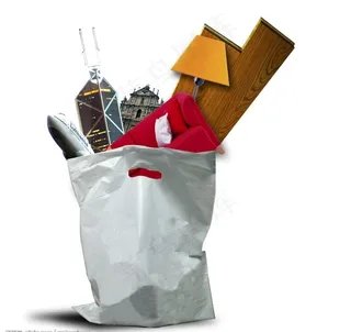 psd分层购物袋图片