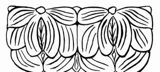 元明时代 矢量版画 古典图案 矢量...