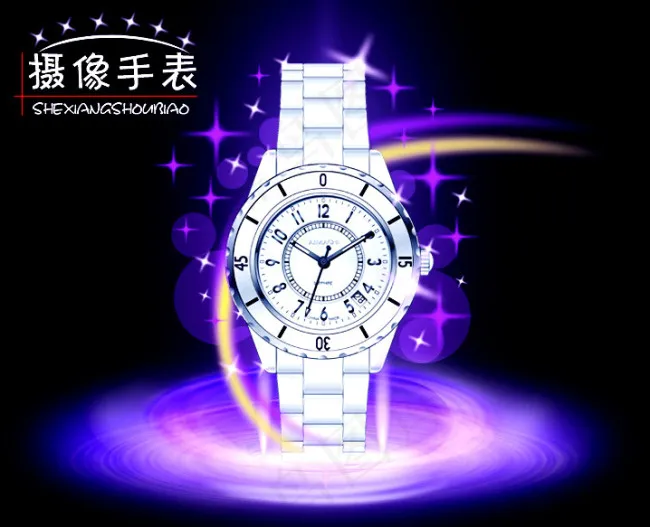 手表效果psd模版下载