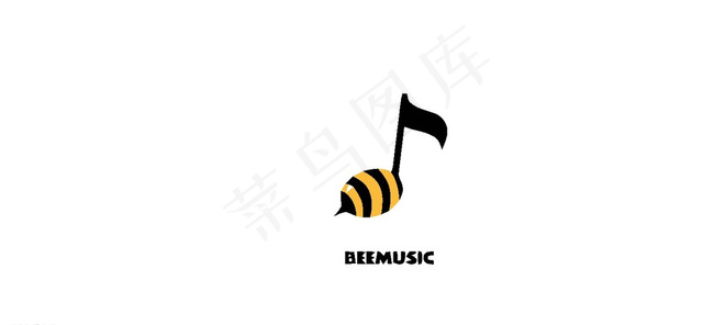音乐logo图片ai矢量模版下载