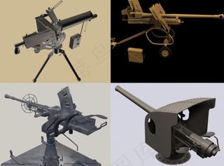 4款武器模型
