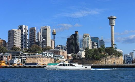 悉尼海边城市摄影图片