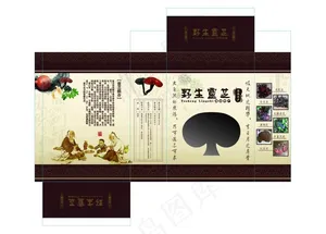 灵芝包装图片