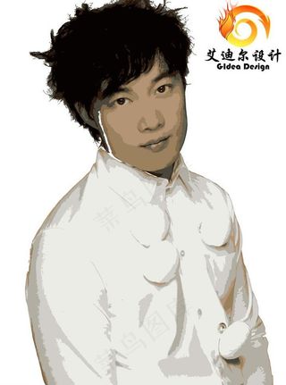 陈奕迅人物肖像图片