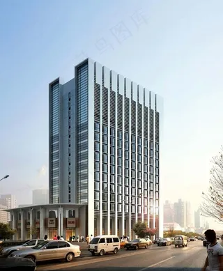 商业中心写字楼建筑图片