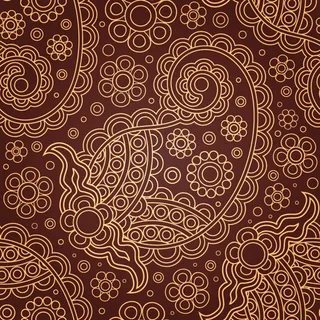 印度火腿纹矢量素材