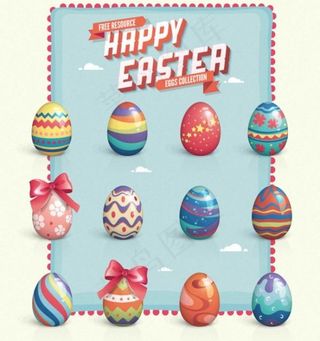 漂亮的复活节彩蛋