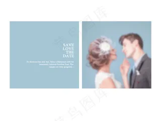 婚礼相册设计模板