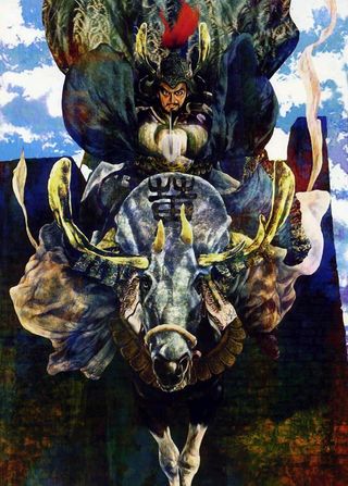 水浒人物 108将人物画 镇三山 ...