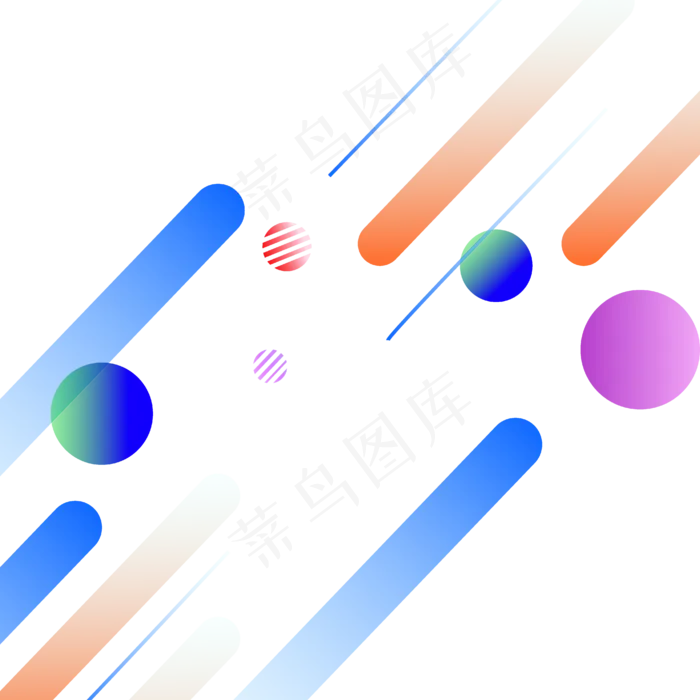 渐变漂浮电商线条电商,免抠元素(4168*4167px 300 dpi )ai矢量模版下载