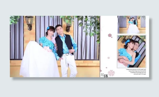 花语 婚纱模板图片