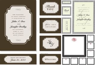 简约欧式边框矢量素材