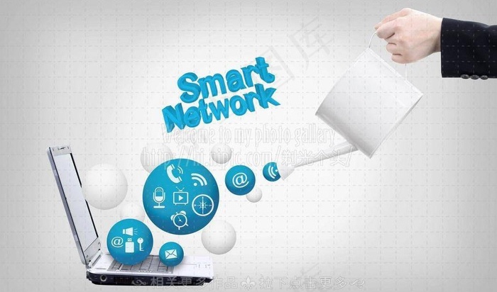 智能网络图片