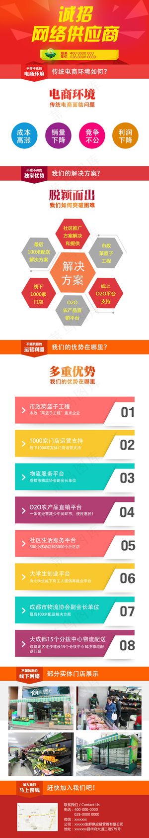 诚招网络供应商