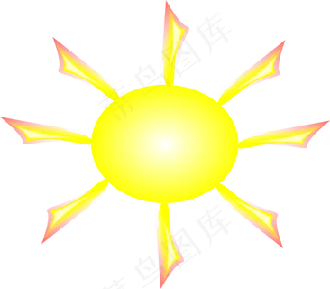 太阳光线的剪辑艺术