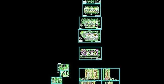 15层综合商业办公楼建筑施工图