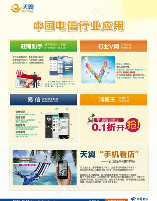 中国电信行业应用图片