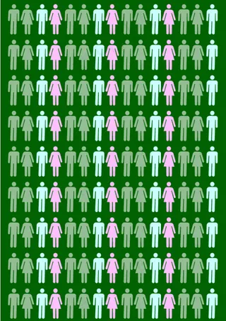 男女标志矢量下载厕所标志