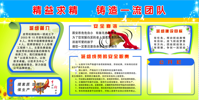 展板 版面psd模版下载