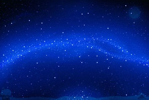 璀璨星空蓝色星空梦幻星空 璀璨星空蓝色星空梦幻星空