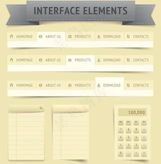 网站设计素材图片