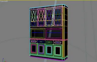 柜子3dmax家具模型115款免费...