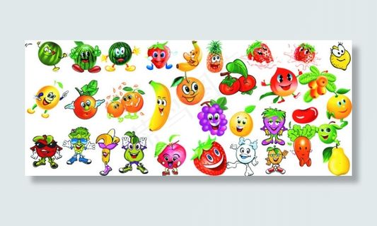卡通水果