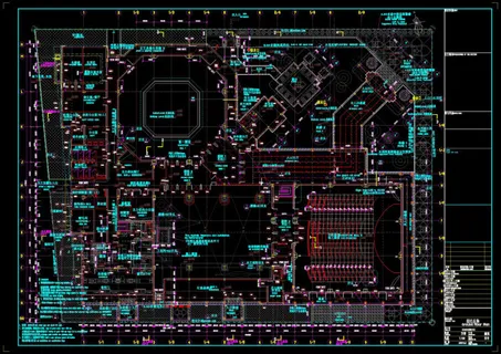 一层平面图cad图纸