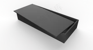 黑色礼盒贴图模型图片