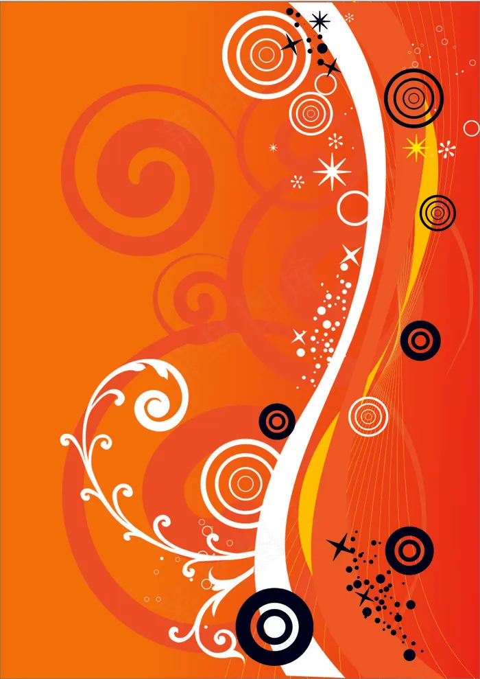 花纹cdr矢量模版下载