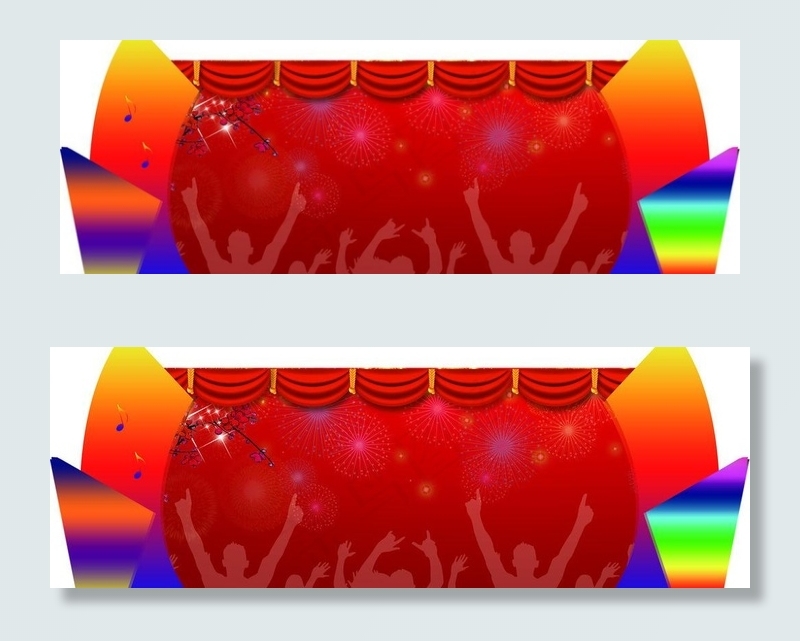 舞台舞美图片(4500X1800(DPI:300))psd模版下载