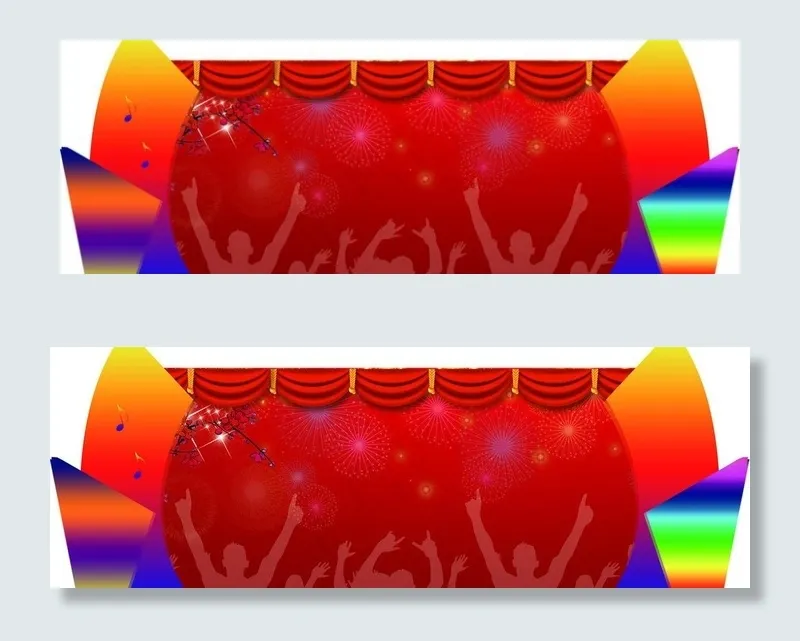 舞台舞美图片(4500X1800(DPI:300))psd模版下载
