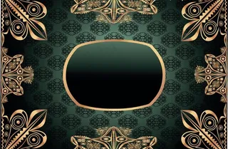 欧式花纹背景图片