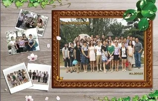 毕业留念合影图片