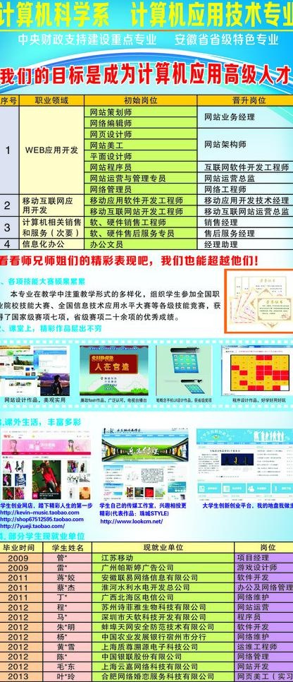 电子信息学校易拉宝物图片cdr矢量模版下载