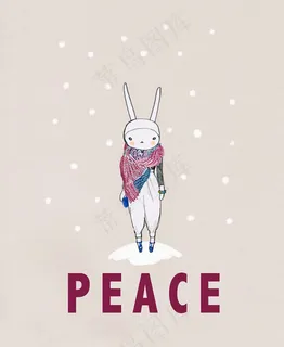 时尚兔子装设计图