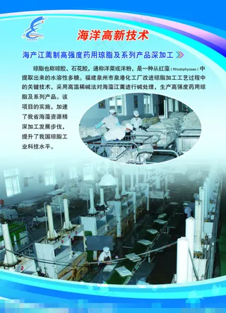 福建海洋渔业厅618展会展板模板下...