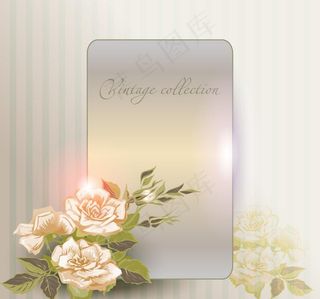 欧式古典花纹花朵 玫瑰图片