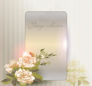 欧式古典花纹花朵 玫瑰图片