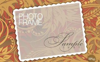 古典花纹边框相框图片