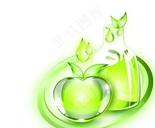 水晶苹果图片