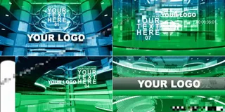 电视新闻栏目包装片头AE模板