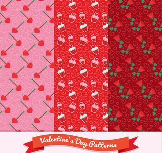 情人节元素背景图案