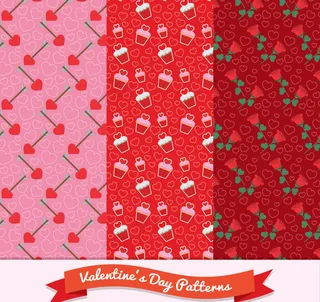 情人节元素背景图案